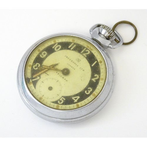 765 - Assorted items to include a Goliath pocket watch, a 'Kay's Standard Lever' pocketwatch, a Continenta... 