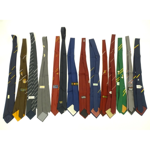 797 - Trade Union Interest: a quantity of assorted ties, to include The Bradford Textile Society, NUM Midl... 