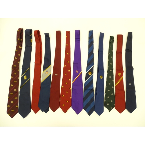 798 - Trade Union Interest: a quantity of assorted ties, to include National Union of Domestic Appliances ... 