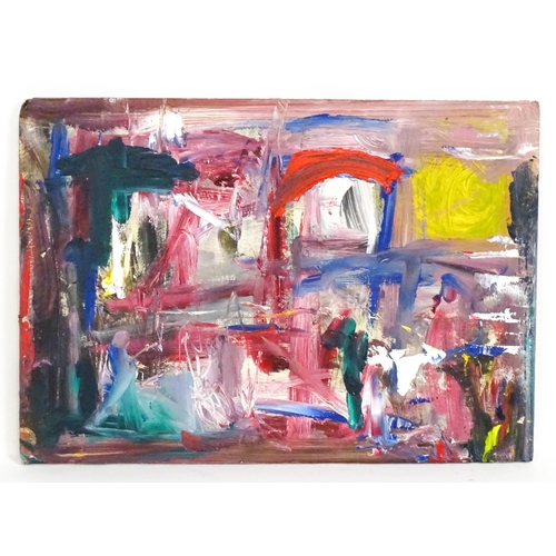 1849 - Chieftan Solo, 21st century, Oil on polystyrene, Summer City Revisited, An abstract composition. App... 