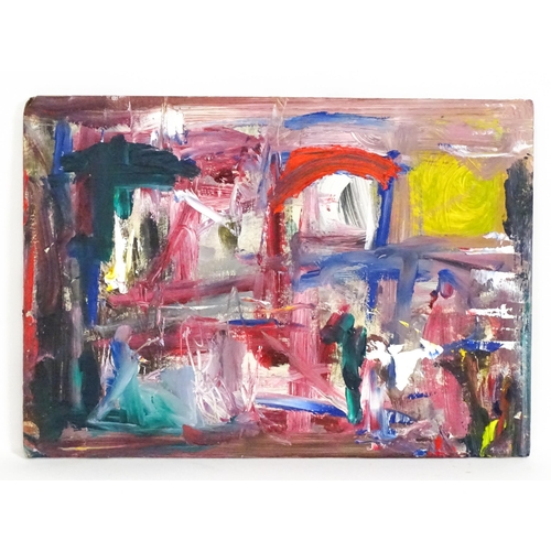 1849 - Chieftan Solo, 21st century, Oil on polystyrene, Summer City Revisited, An abstract composition. App... 