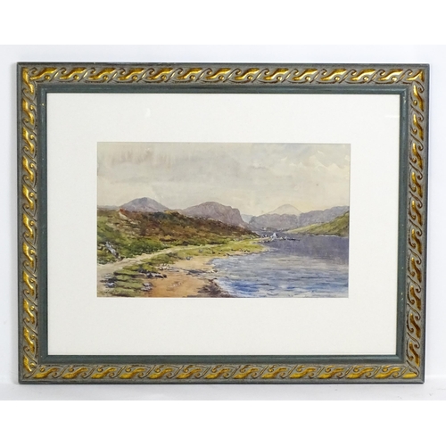 1900 - Maurice Canning Wilks, 20th century, Irish School, Watercolour, Louth Fee, County Galway, Ireland. S... 