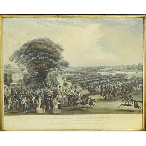 1961 - Charles Hunt, after G.B. Campion, Hand coloured aquatint, To Lieut. Col. The Earl of Winchelsea (of ... 