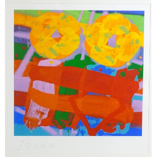 1980 - After Albert Irvin (1922-2015), Silkscreen print, Battersea 3. Signed and dated (20)02 in pencil und... 