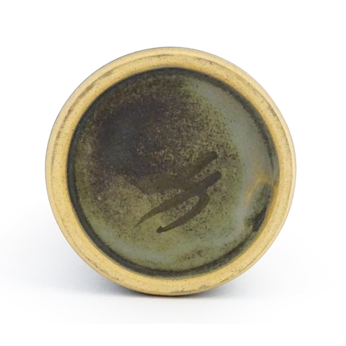 342 - Five studio pottery items by Deborah Hopson Wolpe, comprising ewer, bowl, and three beakers each wit... 