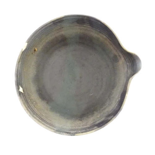 342 - Five studio pottery items by Deborah Hopson Wolpe, comprising ewer, bowl, and three beakers each wit... 