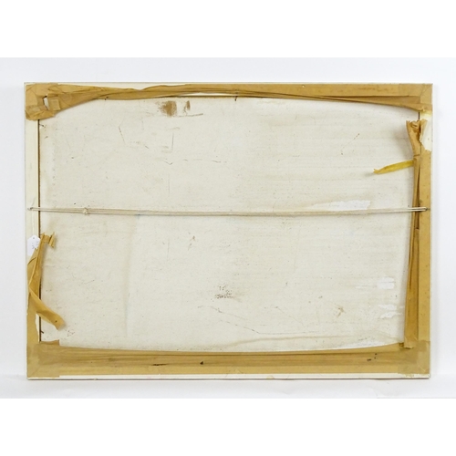 351 - H. G. Wright, 20th century, American School, Oil on board, An autumn landscape with a watermill. Sig... 