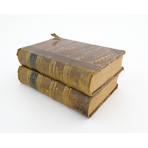 612 - Books: German Life and Manners as seen in Saxony at the Present Day, volumes 1 - 2, by Henry Mayhew.... 