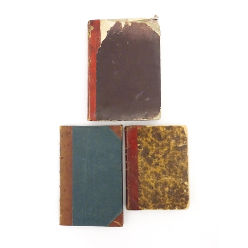 621 - Books: Three 19thC Spanish texts comprising Lecturas Selectas en prosa y verso, by Jose Joaquin Orti... 