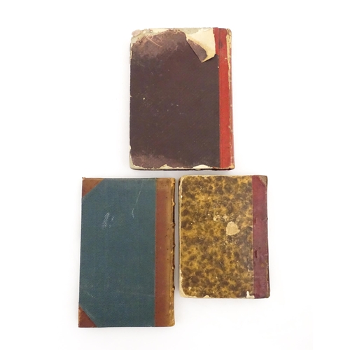 621 - Books: Three 19thC Spanish texts comprising Lecturas Selectas en prosa y verso, by Jose Joaquin Orti... 