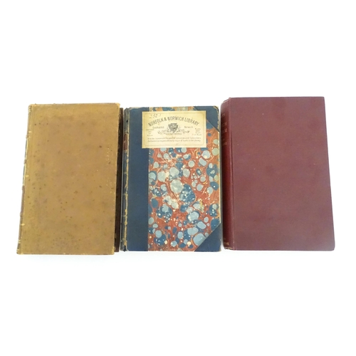 622 - Books: Three books comprising Essays in aid of the Reform of the Church, edited by Charles Gore, 189... 