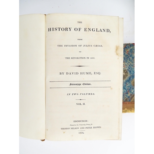 623 - Books: A quantity of books on the subject of England to include The History of England from the Inva... 