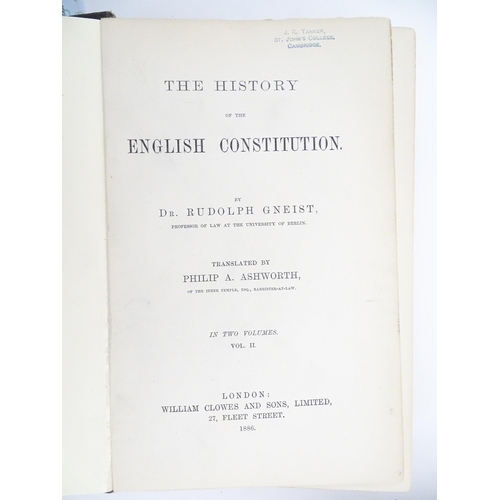 623 - Books: A quantity of books on the subject of England to include The History of England from the Inva... 