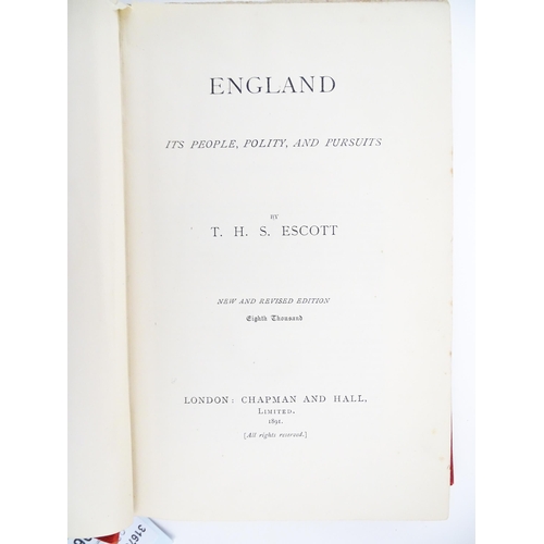 623 - Books: A quantity of books on the subject of England to include The History of England from the Inva... 