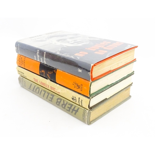 624 - Books: Four books on the subject of runners / running comprising No Bugles No Drums by Peter Snell a... 