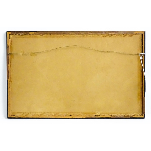 690 - H. Jones, 20th century, Pen and ink, A study of four cats watching a wasp in a dish. Signed and date... 