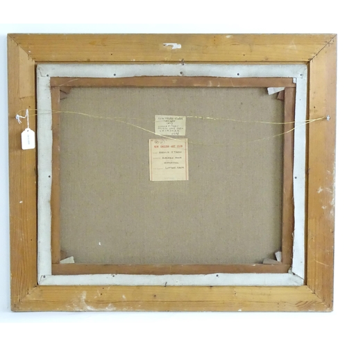 695 - Harold Fletcher Trew (1888-1968), Oil on canvas, English School, Luxtree Farm, Longhope, Gloucesters... 