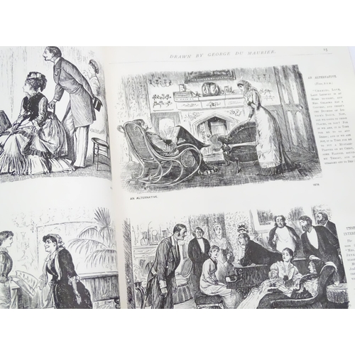 723 - Books: Assorted books to include Society Pictures drawn by George du Maurier selected from Punch, vo... 
