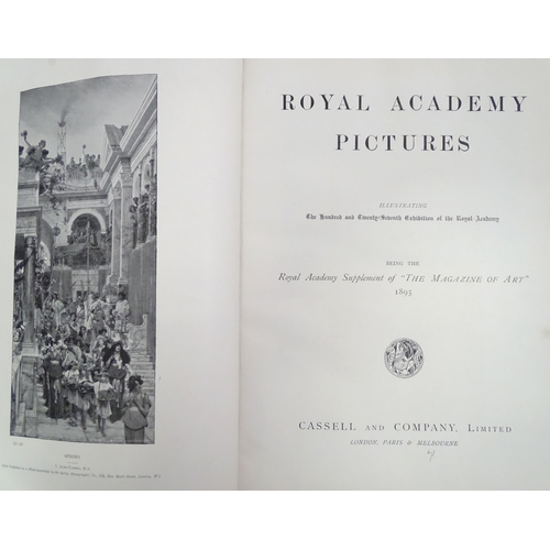 723 - Books: Assorted books to include Society Pictures drawn by George du Maurier selected from Punch, vo... 