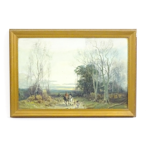 762 - William Manners, Late 19th / early 20th century, Watercolour, Homeward Bound, A rural landscape with... 