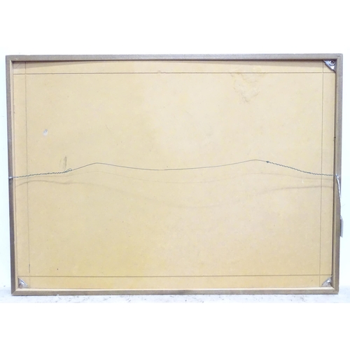 797 - A 20thC print after Auguste Rodin titled Five Studies of Cambodian Dancers. Approx. 23 1/4