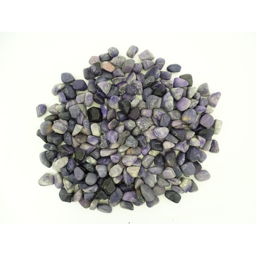 814 - Natural History / Geology Interest: A quantity of hardstone amethyst specimens. Largest approx. 2