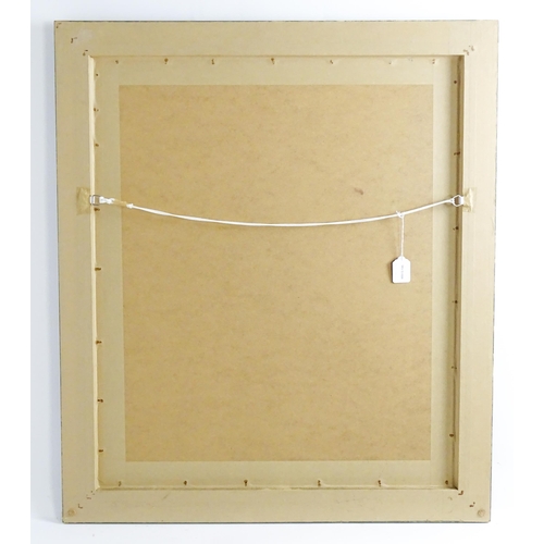 839 - 20th century, Watercolour, A winter river landscape with fallen leaves. Indistinctly signed and date... 