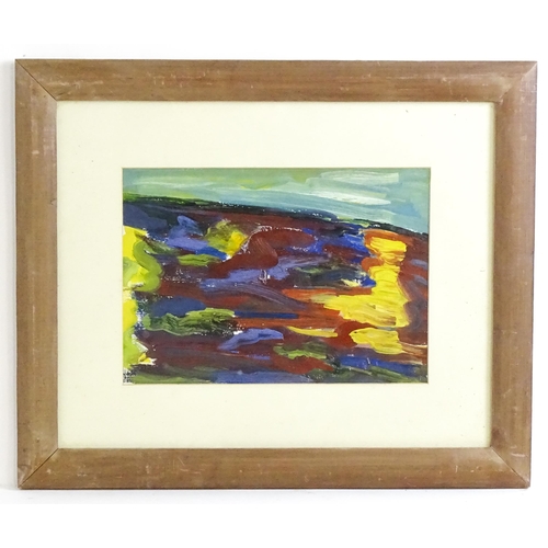 892 - Eileen Ferguson, 20th century, Oil on board, Blackrock Towards Carty's Strand. Ascribed verso. Appro... 