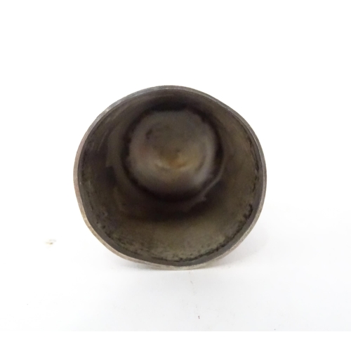 359 - A quantity of kitchenalia to include a strainer / skimmer, sugar crusher, salt and pepper grinders, ... 