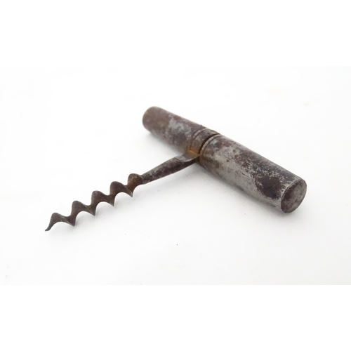 359 - A quantity of kitchenalia to include a strainer / skimmer, sugar crusher, salt and pepper grinders, ... 