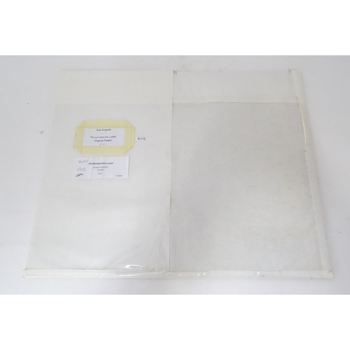 658 - Susan Acworth, Pastels, Two landscape scenes comprising 'Pembrokeshire Coast', and 'Weeping Willow.'... 