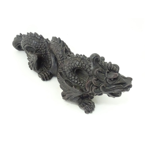 707 - A model of a dragon. Approx. 27