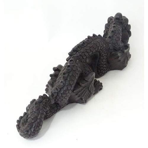 707 - A model of a dragon. Approx. 27