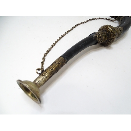 710 - Ethnographic / Native / Tribal : An African hardwood carving modelled as a woman with large hoop ear... 