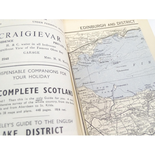 726 - A quantity of 1940s Ward Lock & Co's Illustrated Guide Books, to include Aberdeen - Deeside - Donsid... 