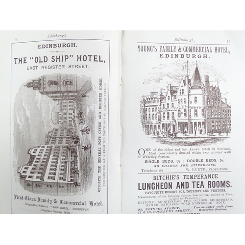 726 - A quantity of 1940s Ward Lock & Co's Illustrated Guide Books, to include Aberdeen - Deeside - Donsid... 