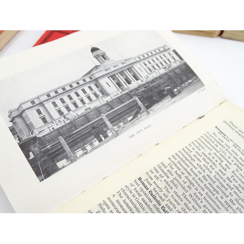 726 - A quantity of 1940s Ward Lock & Co's Illustrated Guide Books, to include Aberdeen - Deeside - Donsid... 