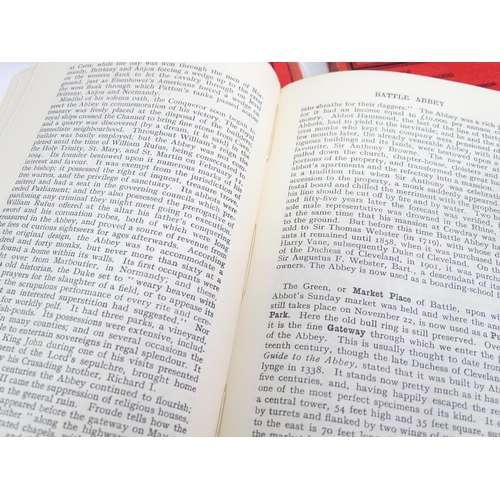 726 - A quantity of 1940s Ward Lock & Co's Illustrated Guide Books, to include Aberdeen - Deeside - Donsid... 