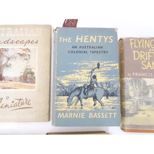 788 - Books: A quantity of assorted books on the subject of Australia to include The Hentys Am Australian ... 
