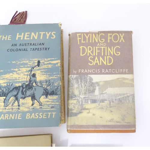 788 - Books: A quantity of assorted books on the subject of Australia to include The Hentys Am Australian ... 