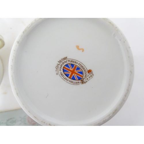 828 - A quantity of royal commemorative ceramics  to include an Edward VIII coronation mug, a mug commemor... 