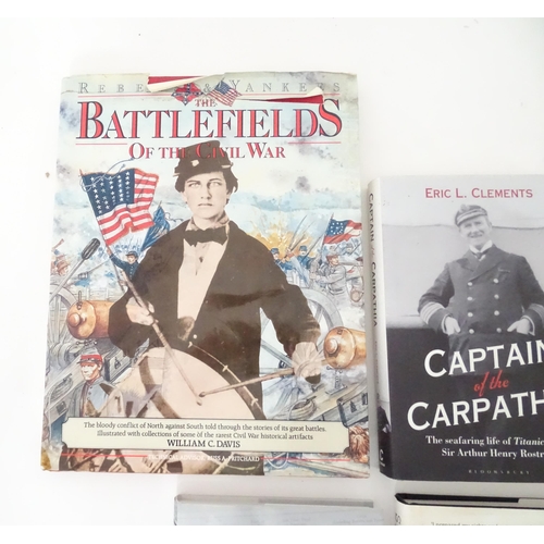 834 - Militaria : a quantity of assorted books on the subject of the RAF / WWII / Battle of Britain , to i... 