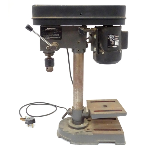 2 - Workshop Tools : a Performance Power CH10 5 speed bench drill, with manual, approx 23