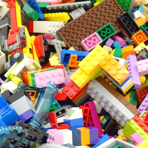 338 - A quantity of Lego to include bricks, wheels and figures etc.
