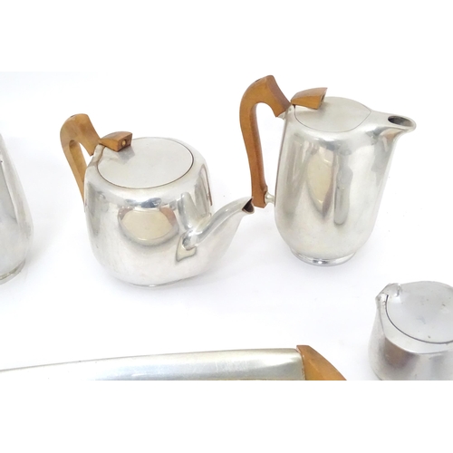339 - A Picquot ware tea set etc to include stove top kettle, teapot, tray, sugar bowls, milk jugs, etc (1... 