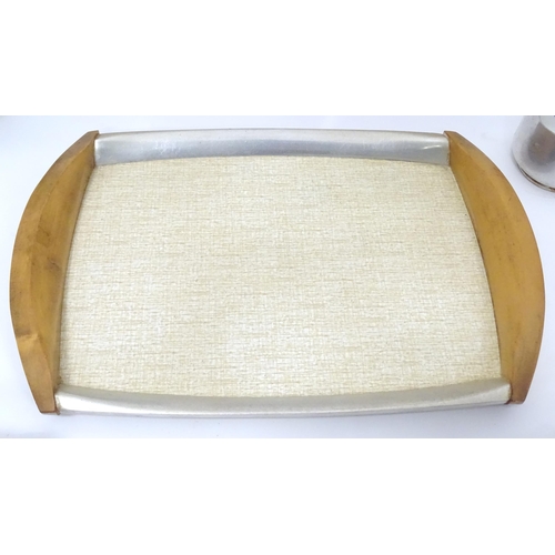 339 - A Picquot ware tea set etc to include stove top kettle, teapot, tray, sugar bowls, milk jugs, etc (1... 