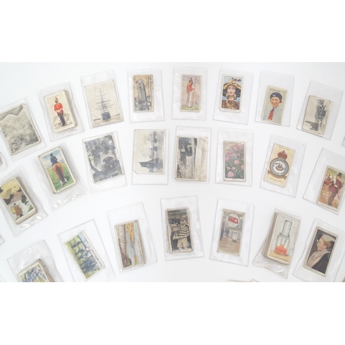 347 - A large quantity of 1930s and later cigarette cards, examples from series to include Senior Service ... 