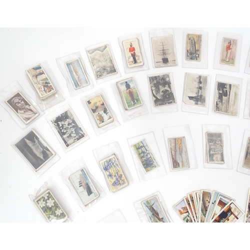 347 - A large quantity of 1930s and later cigarette cards, examples from series to include Senior Service ... 