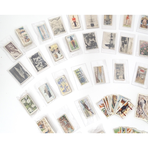347 - A large quantity of 1930s and later cigarette cards, examples from series to include Senior Service ... 