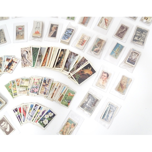 347 - A large quantity of 1930s and later cigarette cards, examples from series to include Senior Service ... 